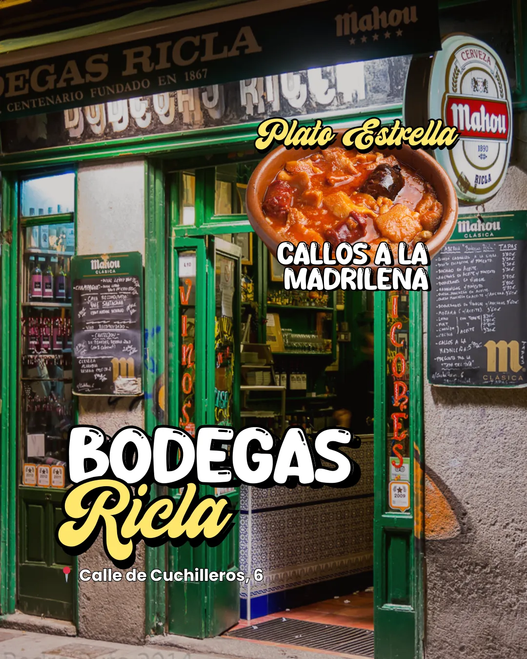 Diapositiva del carrusel con consejos gastronómicos.
