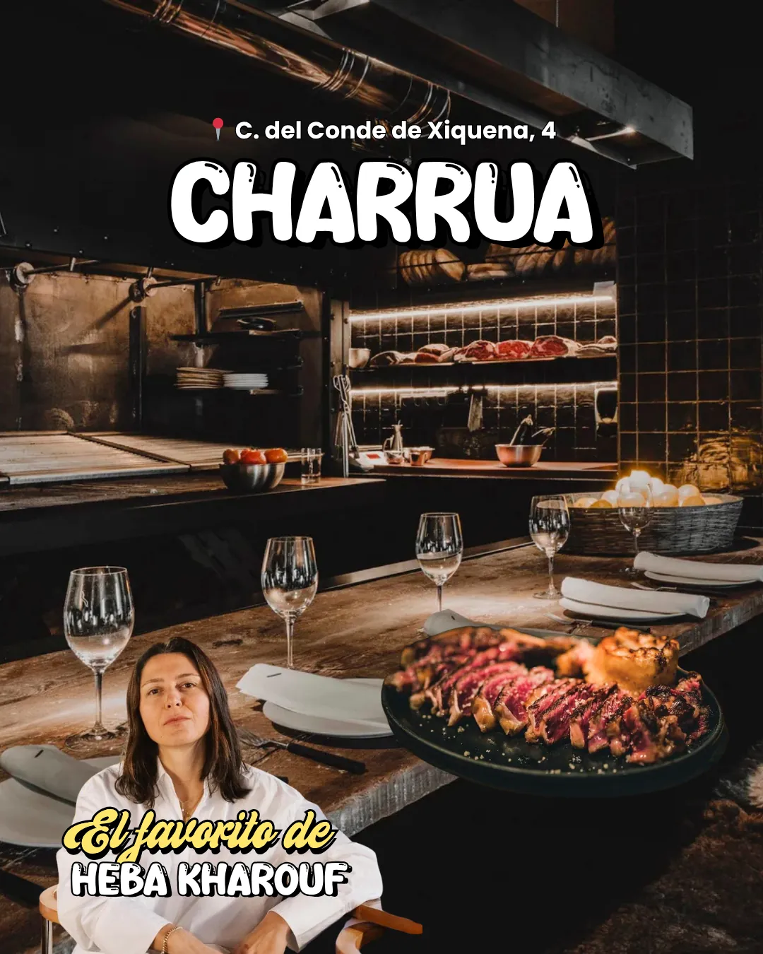 Diapositiva del carrusel con selección de restaurantes favoritos de chefs.