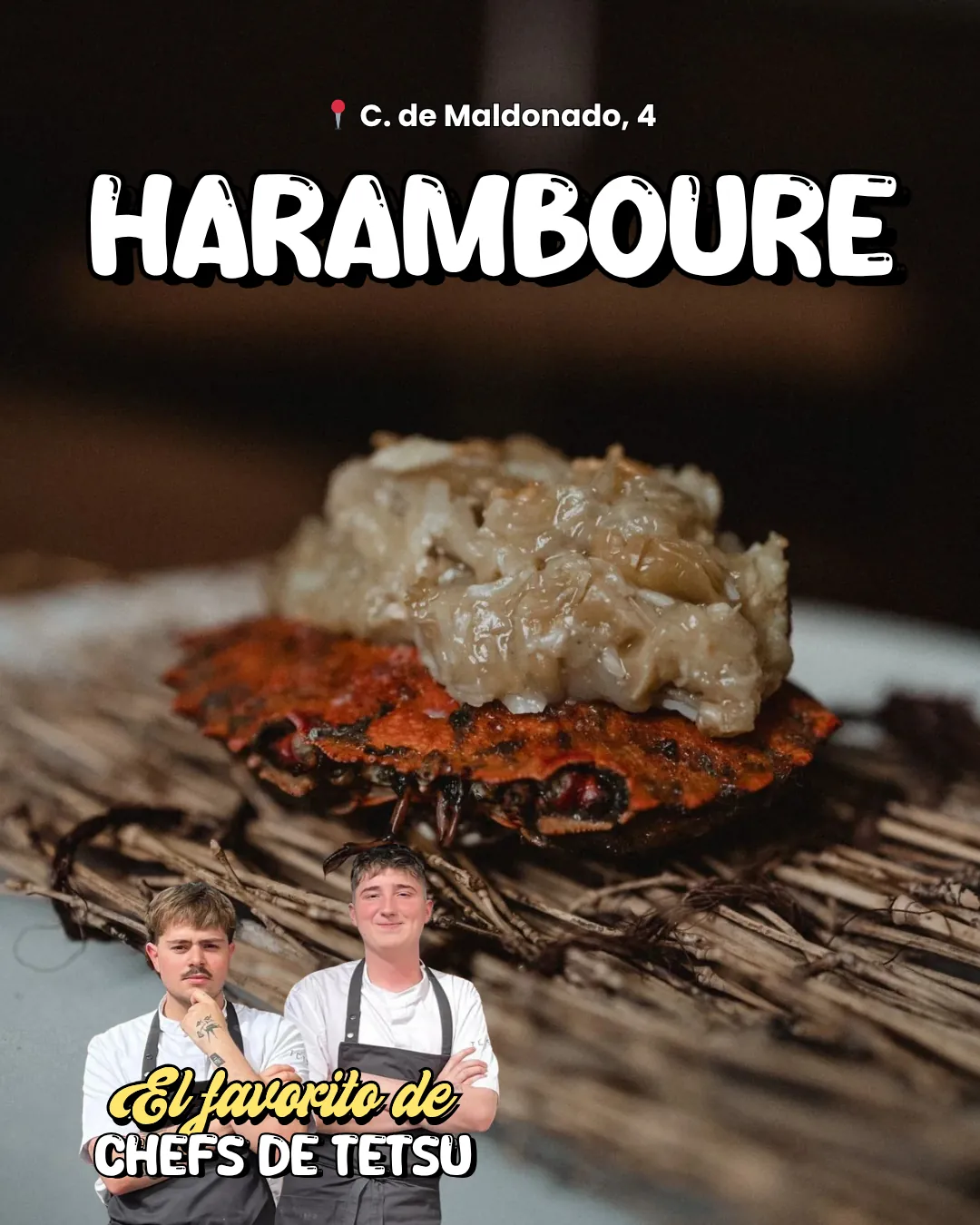 Diapositiva del carrusel con consejos gastronómicos de chefs.