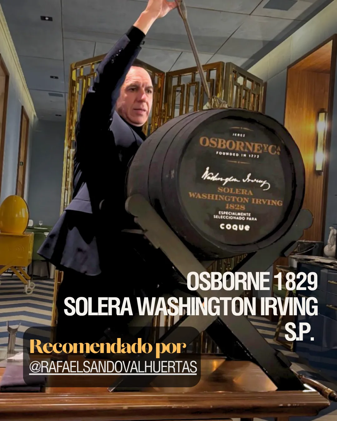 Botella premium de Champagne Winston Churchill Pol Roger 2018 con su estuche azul, recomendada por The Wine Librarian