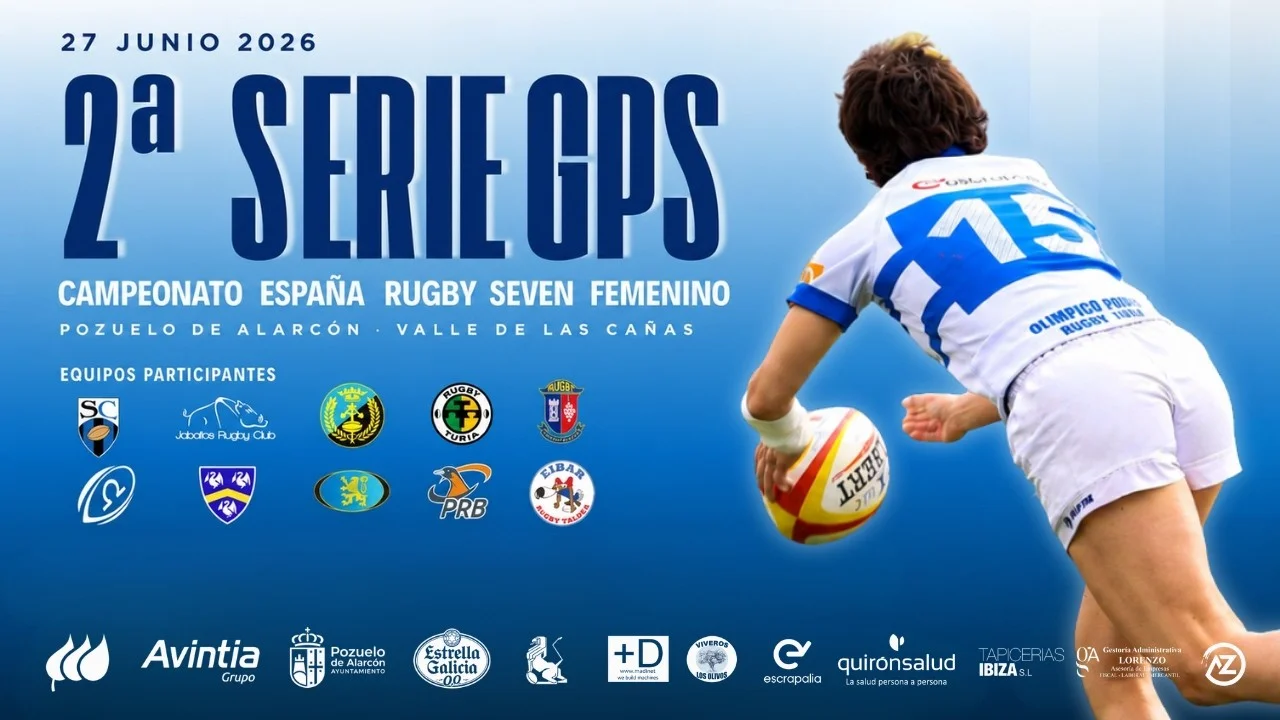 Retransmisión en directo de un partido del Campeonato GPS de Rugby Sevens en el Valle de las Cañas
