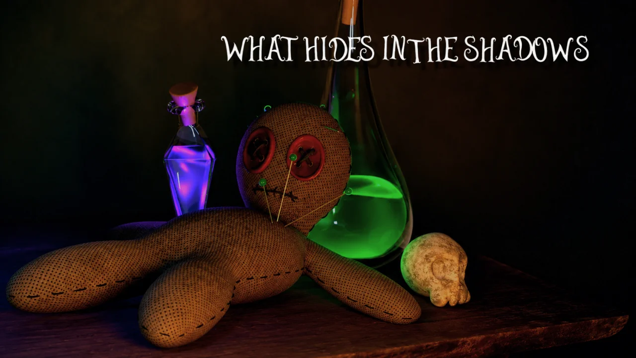Escena del cortometraje What Hides in the Shadows